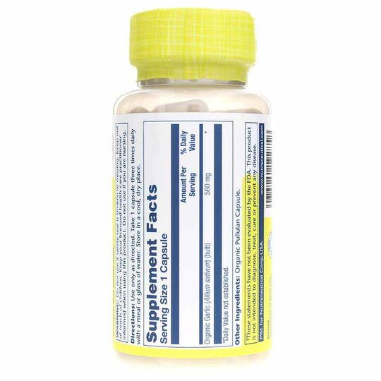 Garlic Organic, 100 Veg Capsu, SLR