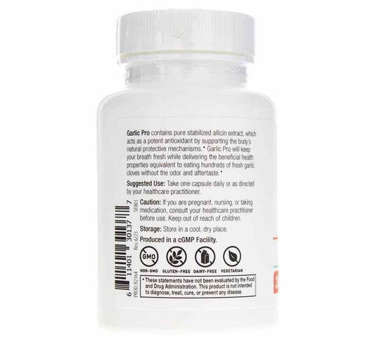 Garlic Pro, 30 Capsules, ND