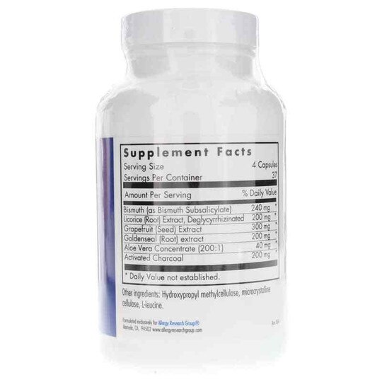 GastroMycin with Bismuth Salts, Allergy Research Group