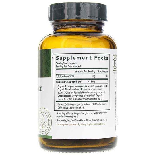 Gentle Lactation Formula, 60 Liquid Phyto Caps, GPS