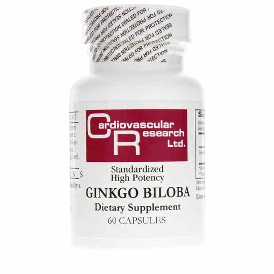 Ginkgo Biloba, 60 Capsules, CR
