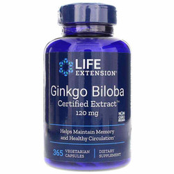 Ginkgo Biloba Certified Extract 120 Mg 1