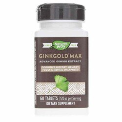 Ginkgold Max 120 Mg for Mental Sharpness 1
