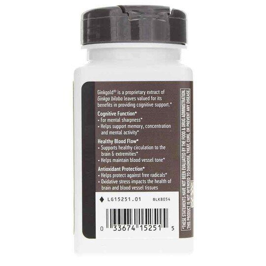 Ginkgold Max 120 Mg for Mental Sharpness, 60 Tablets, NWA