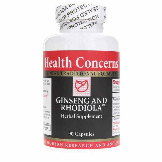 Ginseng and Rhodiola, 90 Capsules, HLC