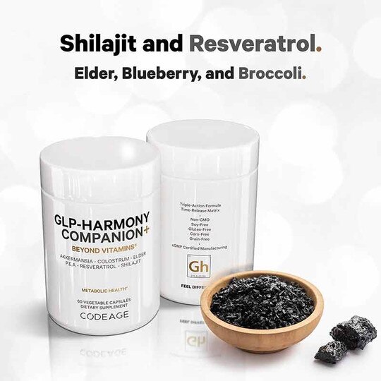 GLP-Harmony Companion+, 60 Veg Capsules, CDE