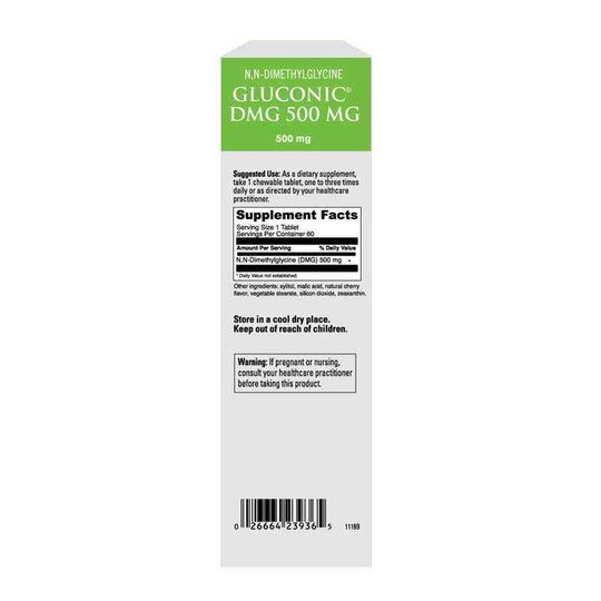 Gluconic DMG 500 Mg, 60 Tablets, DL