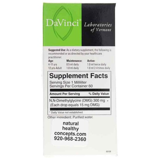 Gluconic DMG Liquid 300 Mg, 2 Oz, DL