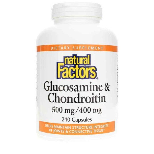Glucosamine & Chondroitin 500 Mg/400 Mg, Natural Factors