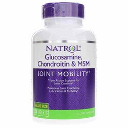 Glucosamine, Chondroitin & MSM, Natrol