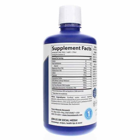 Glucosamine/Chondroitin/MSM Liquid, 32 Oz, TMR