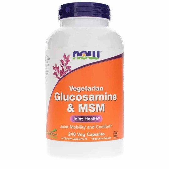 Glucosamine & MSM Vegetarian, NOW Foods