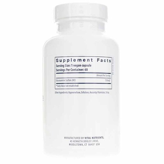 Glucosamine Sulfate 750 Mg Veg-Source, 120 Veg Capsules, VTN