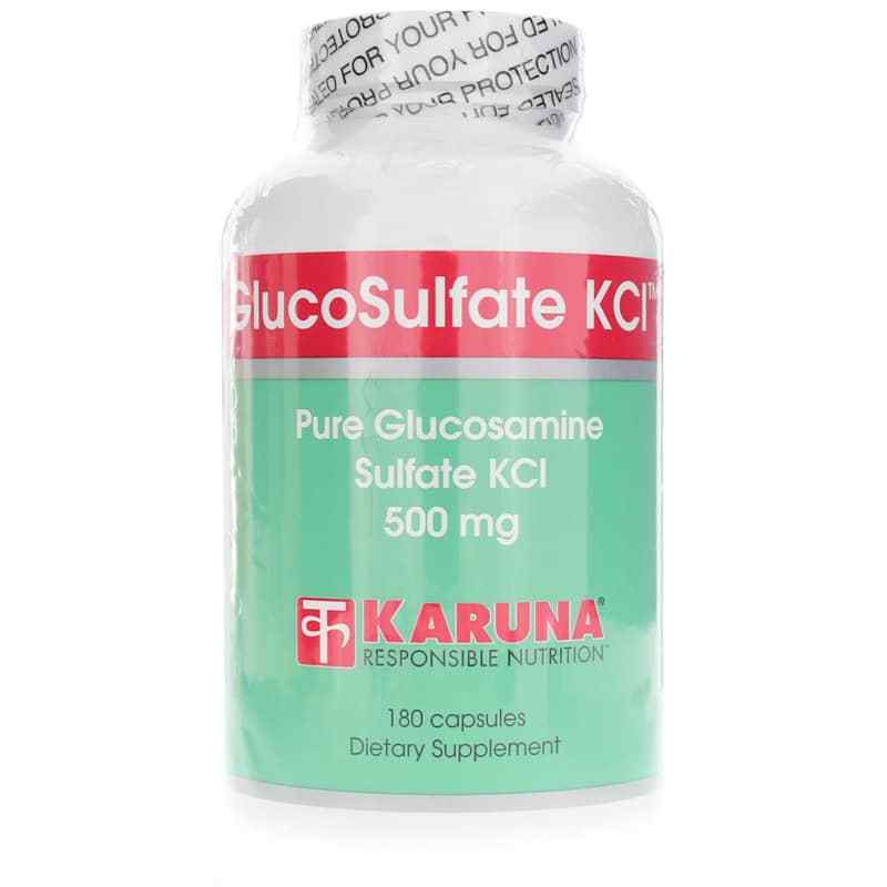 GlucoSulfate KCl 500 Mg, 180 Capsules, Karuna, Karuna