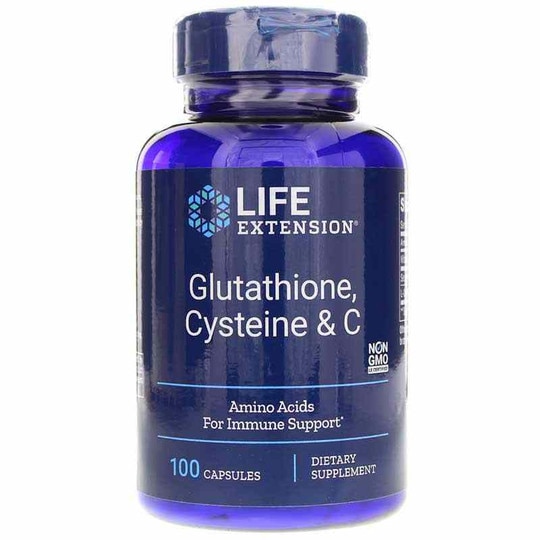Gluthathione, Cysteine & C, 100 Veg Capsules, LFE