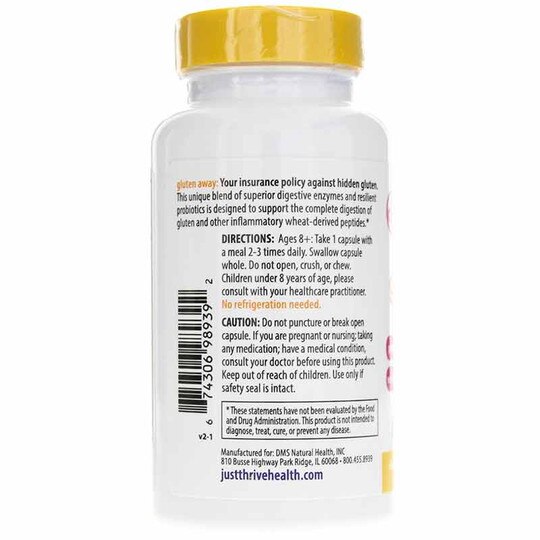 Gluten Away, 60 Capsules, JTH