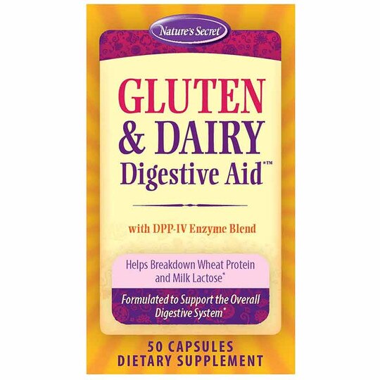 Gluten & Dairy Digestive Aid, 50 Capsules, NSE