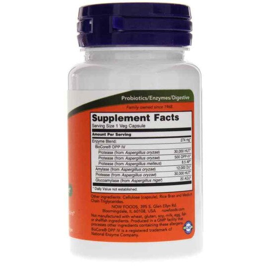 Gluten Digest, 60 Veg Capsules, NOW