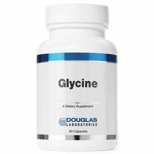 Glycine 500 Mg, 60 Capsules, DGL