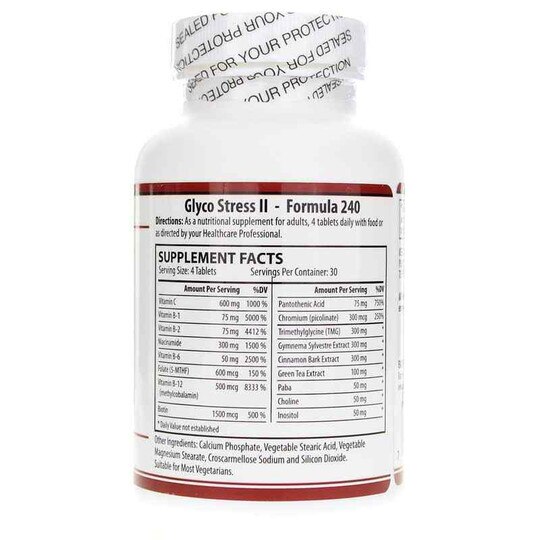 Glyco Stress II, 120 Tablets, BSP