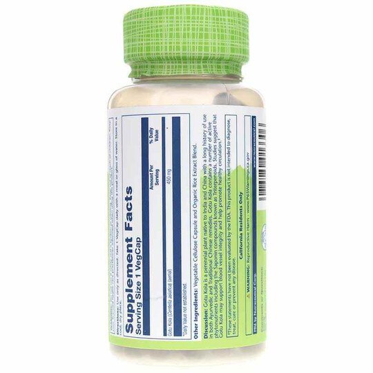 Gotu Kola 450 Mg, 100 Veg Capsules, SLR