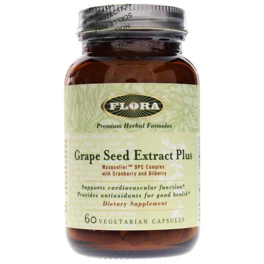 Grape Seed Extract Plus, Flora