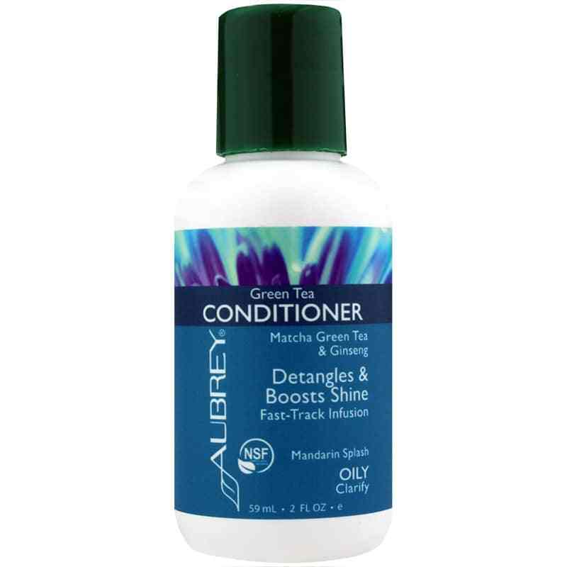 Green Tea Conditioner For Oily Hair Aubrey Organics
