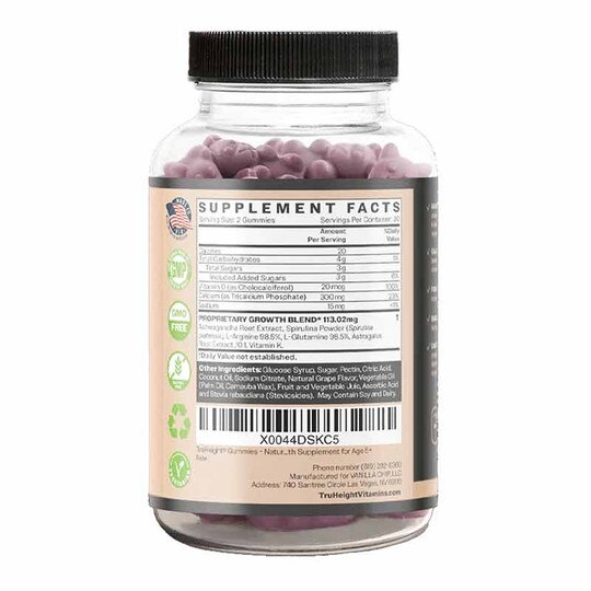 Growth Gummy, TRH