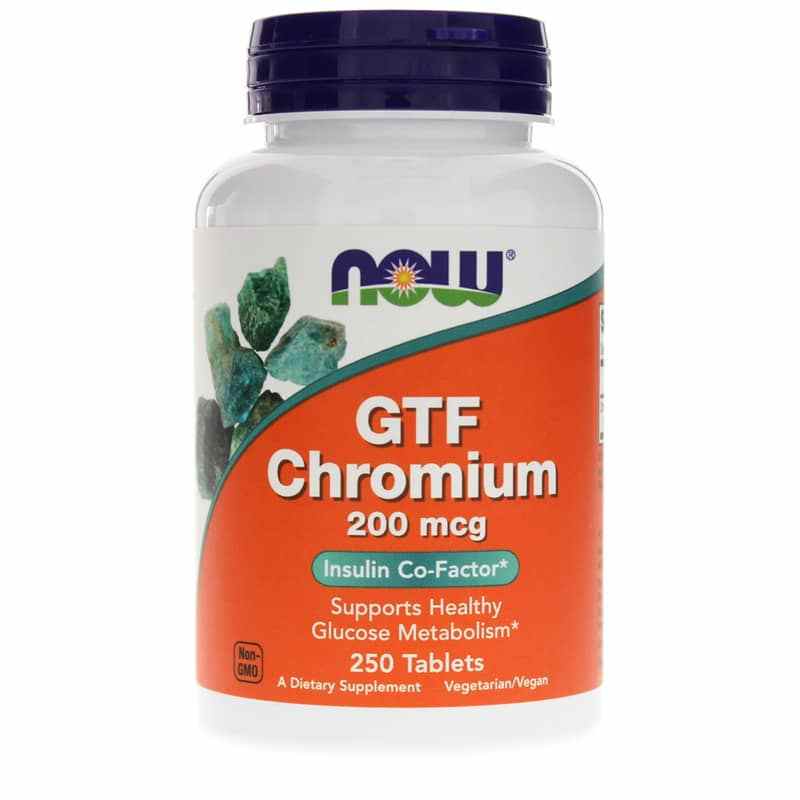 GTF Chromium 200 Mcg, NOW Foods