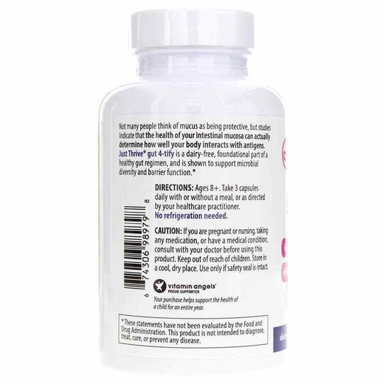 Gut 4-tify, 90 Veg Capsules, JTH