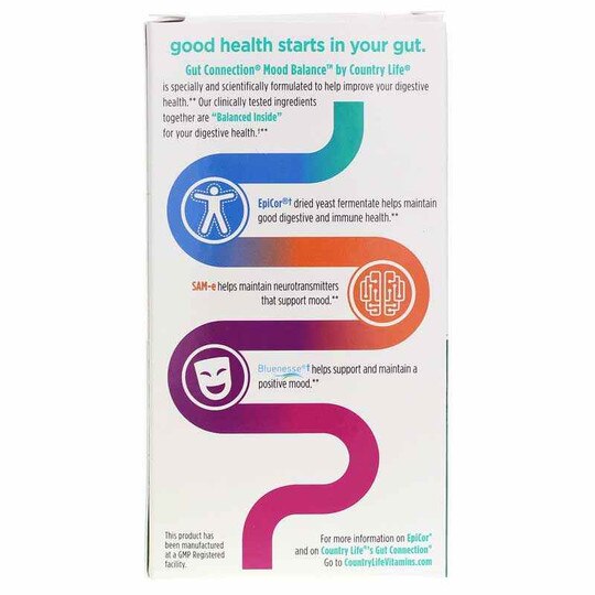 Gut Connection Mood Balance, 60 Capsules, CTL