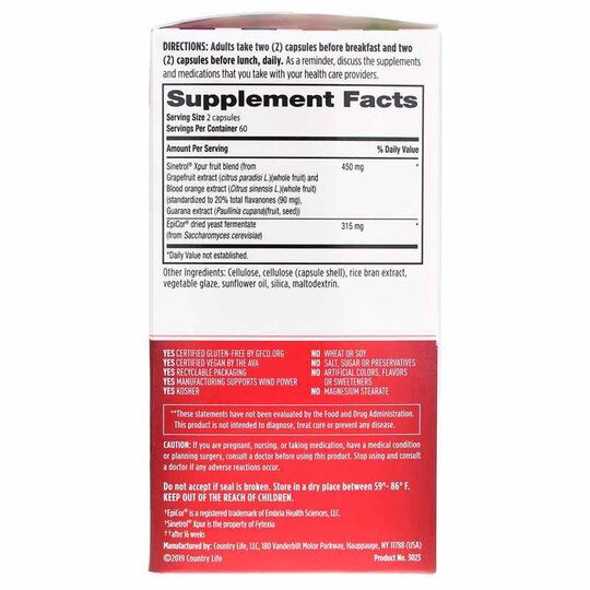 Gut Connection Weight Balance, 120 Vegan Capsules, CTL