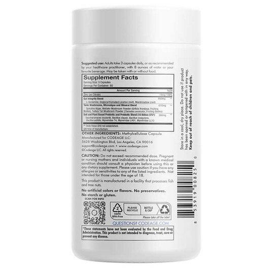 Gut Health Formula, 180 Capsules, CDE