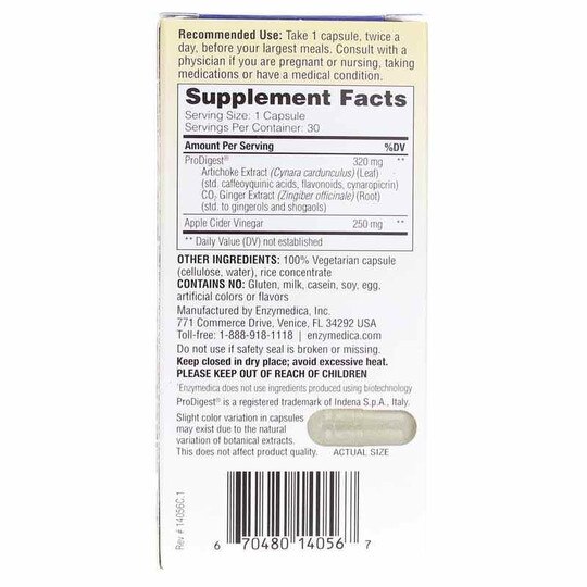Gut Motility, 30 Capsules, ENZ
