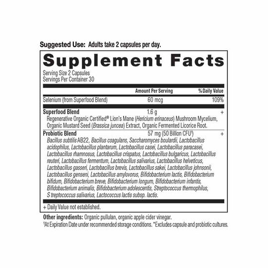 Gut Recovery Probiotics 50 Billion CFU, 60 Capsules, ANN