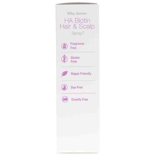 HA Biotin Hair & Scalp Spray, 4 Oz, HYG