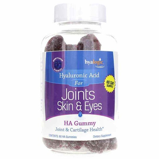 HA Gummy for Joints Skin & Eyes, 60 Gummies, HYG