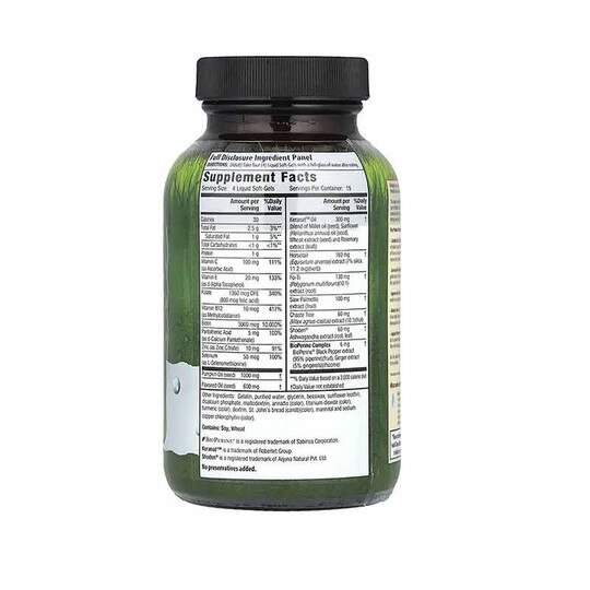 Hair Follicle Stimulator for Women, 60 Liquid Softgels, IRN