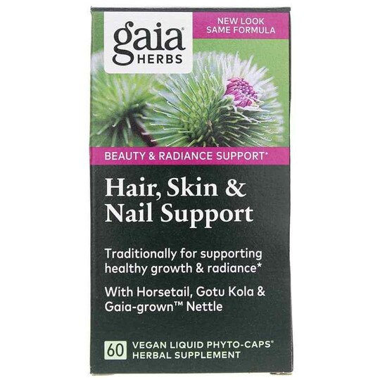 Hair Skin & Nail Support, 60 Liquid Phyto Caps, GH