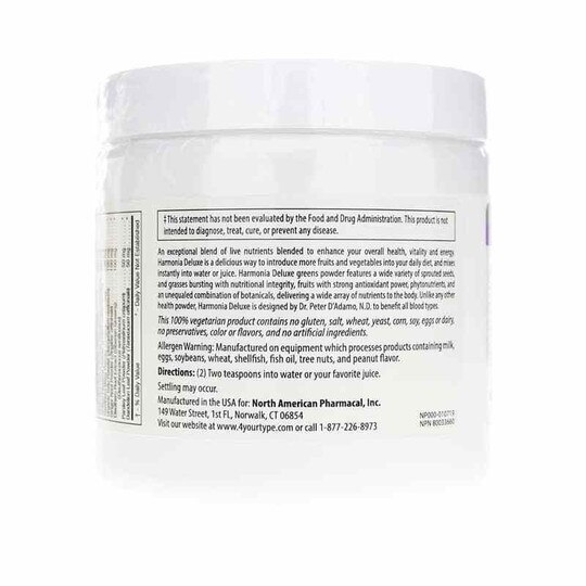 Harmonia Deluxe Green , 7 Oz, DAPN