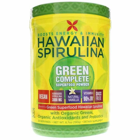 Hawaiian Spirulina Green Complete Superfood, Nutrex Hawaii