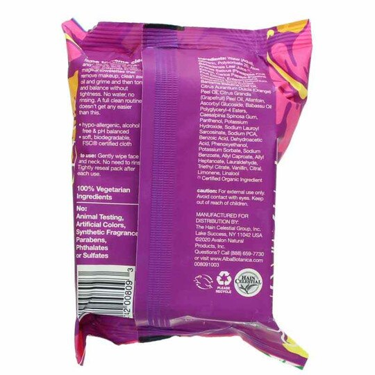 Hawaiian 3 in 1 Towelettes, 30 Towelettes, AB