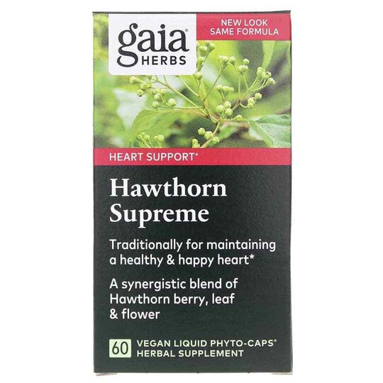 Hawthorn Supreme, 60 Liquid Phyto Caps, GH
