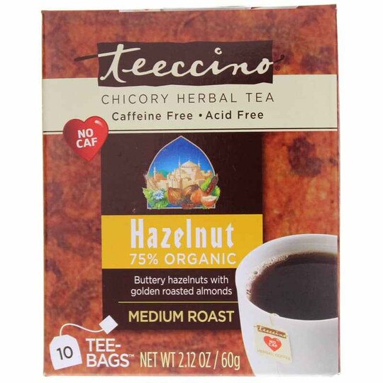 Hazelnut Tea, Teeccino Herbal Coffee