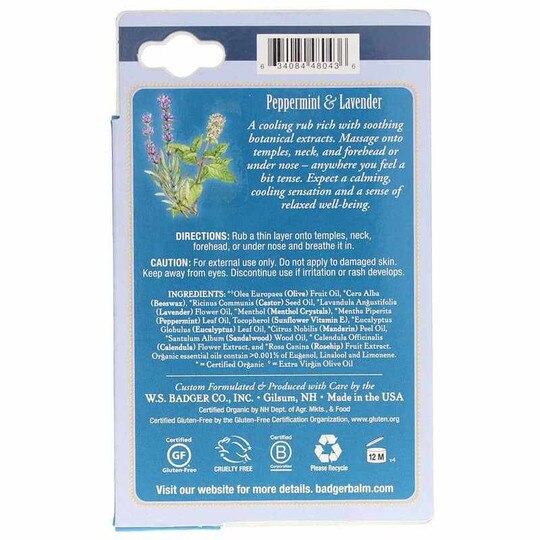Headache Soother Balm Stick, .6 Oz, BA