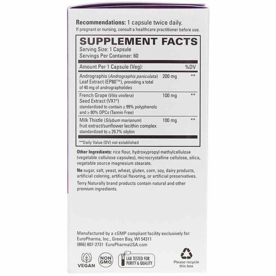Healthy Liver, 60 Capsules, TNT