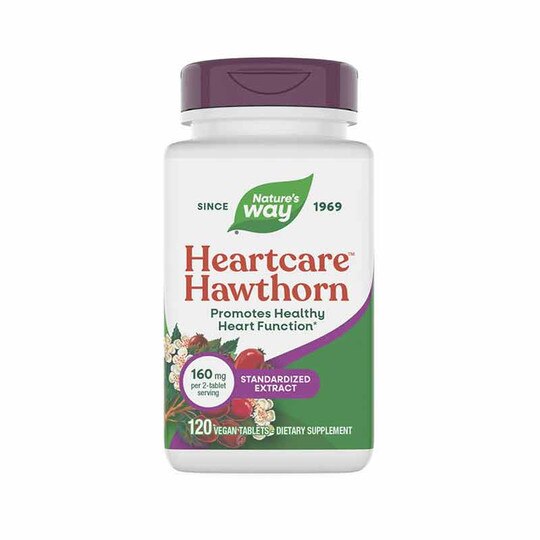 HeartCare Standardized Hawthorn, 120 Tablets, NWA