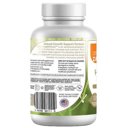 HeightFactor Growth Support, 120 Capsules, ZHL