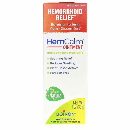 HemCalm Ointment, 1 Oz, BOR