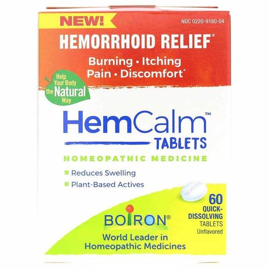 HemCalm Tablets, 60 Tablets, BOR